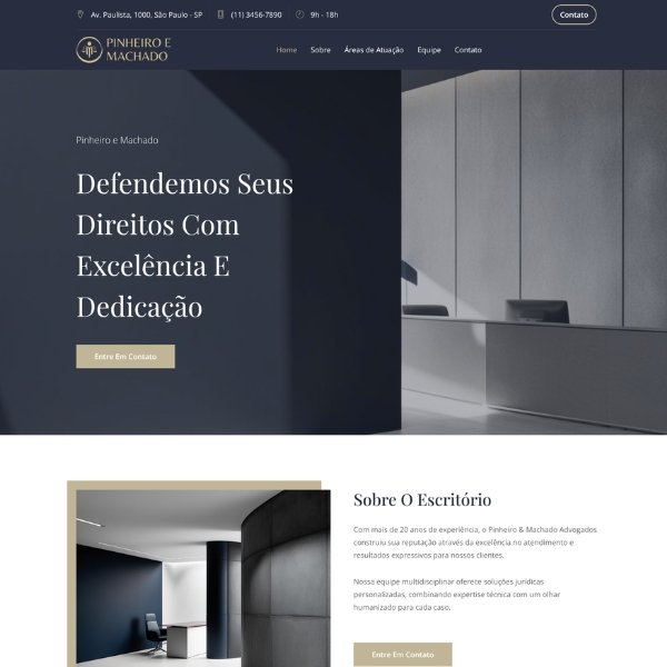 Modelo 1 - SLIN - Site para advogados